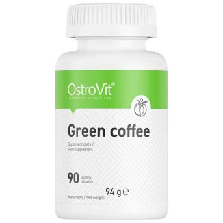 OstroVit Green Coffee, zielona kawa, 90 tabletek - zdjęcie produktu
