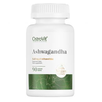 OstroVit, Ashwagandha, 90 tabletek - zdjęcie produktu