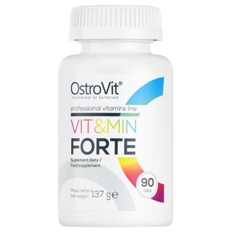 OstroVit Vit+Min Forte, 90 tabletek - zdjęcie produktu