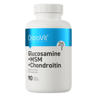 OstroVit Glucosamine + MSM + Chondroitin, 90 tabletek - zdjęcie produktu