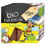 Ania Bio Herbatniki ekologiczne, prostokątne, 100 g - miniaturka zdjęcia produktu