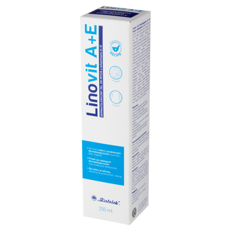 Linovit A+E, dermatologiczny żel do mycia z witaminami, 250 ml - zdjęcie produktu