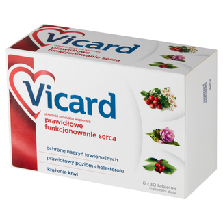 Vicard, 180 tabletek KRÓTKA DATA - zdjęcie produktu