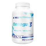 Allnutrition Omega 3, olej rybi 1000 mg, 90 kapsułek - miniaturka zdjęcia produktu