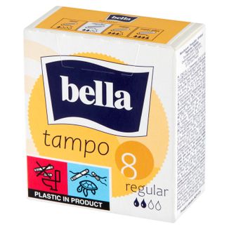 Bella Tampo, tampony higieniczne easy twist, Regular, 8 sztuk - zdjęcie produktu