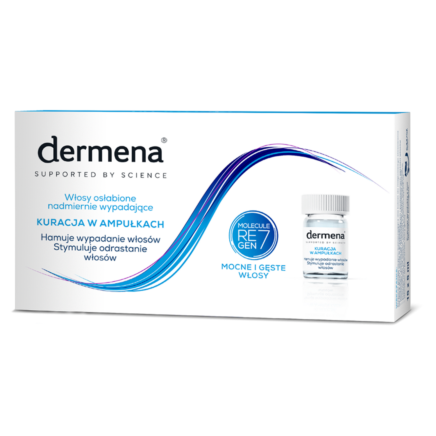 Dermena Dermena Hair Care, kuracja hamująca wypadanie włosów, 5 ml x 15 ampułek — Inhaltsstoffe und Bewertung