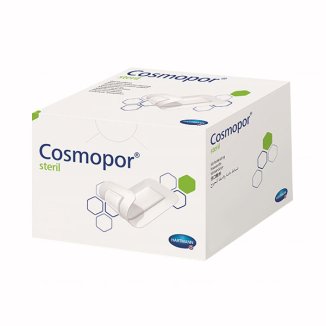 Cosmopor Steril, opatrunek na rany, jałowy, 10 cm x 6 cm, 25 sztuk - zdjęcie produktu
