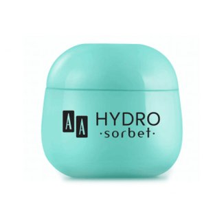 AA Hydro Sorbet, krem multinawilżenie + matowienie, cera mieszana/tłusta, 50 ml AA Hydro Sorbet, krem multinawilżenie + matowienie, cera mieszana/tłusta, 50 ml - zdjęcie produktu