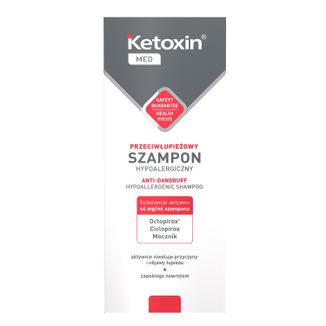 L'Biotica Ketoxin Med, szampon przeciwłupieżowy, 200 ml - zdjęcie produktu