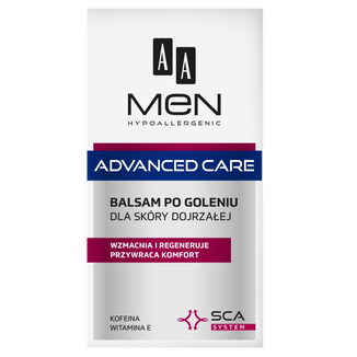 AA Men Advanced Care, balsam po goleniu dla skóry dojrzałej, 100 ml - zdjęcie produktu