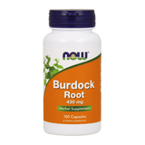 Now Foods Burdock Root, korzeń łopianu 430 mg, 100 kapsułek - miniaturka zdjęcia produktu