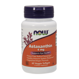 Now Foods Astaxanthin, astaksantyna 4 mg, 60 kapsułek wegetariańskich - miniaturka zdjęcia produktu