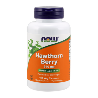 Now Foods Hawthorn Berry 540 mg, owoc głogu, 100 kapsułek - zdjęcie produktu
