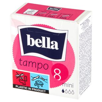 Bella Tampo, tampony higieniczne easy twist, Mini, 8 sztuk - zdjęcie produktu