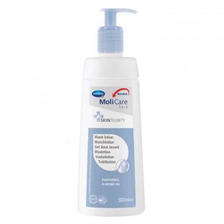 MoliCare Skin, mydło w płynie, pantenol i olej migdałowy, 500 ml - zdjęcie produktu