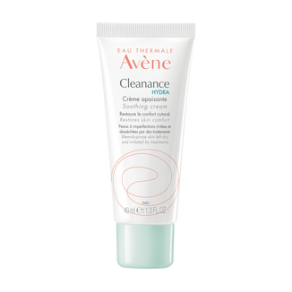 Avene Cleanance Hydra, krem łagodzący do twarzy i ciała po zabiegach farmakologicznych, 40 ml - zdjęcie produktu