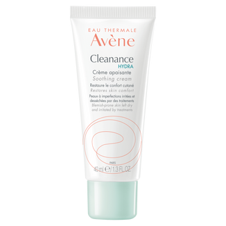 Avene Cleanance Hydra, krem łagodzący do twarzy i ciała po zabiegach farmakologicznych, 40 ml - zdjęcie produktu