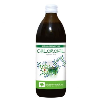 Alter Medica Chlorofil, płyn, 500 ml - zdjęcie produktu