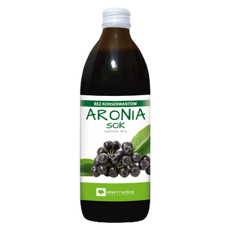 Alter Medica Aronia, sok, 500 ml - zdjęcie produktu