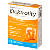 Elektrolity, smak pomarańczowy, 7 saszetek USZKODZONE OPAKOWANIE - miniaturka zdjęcia produktu