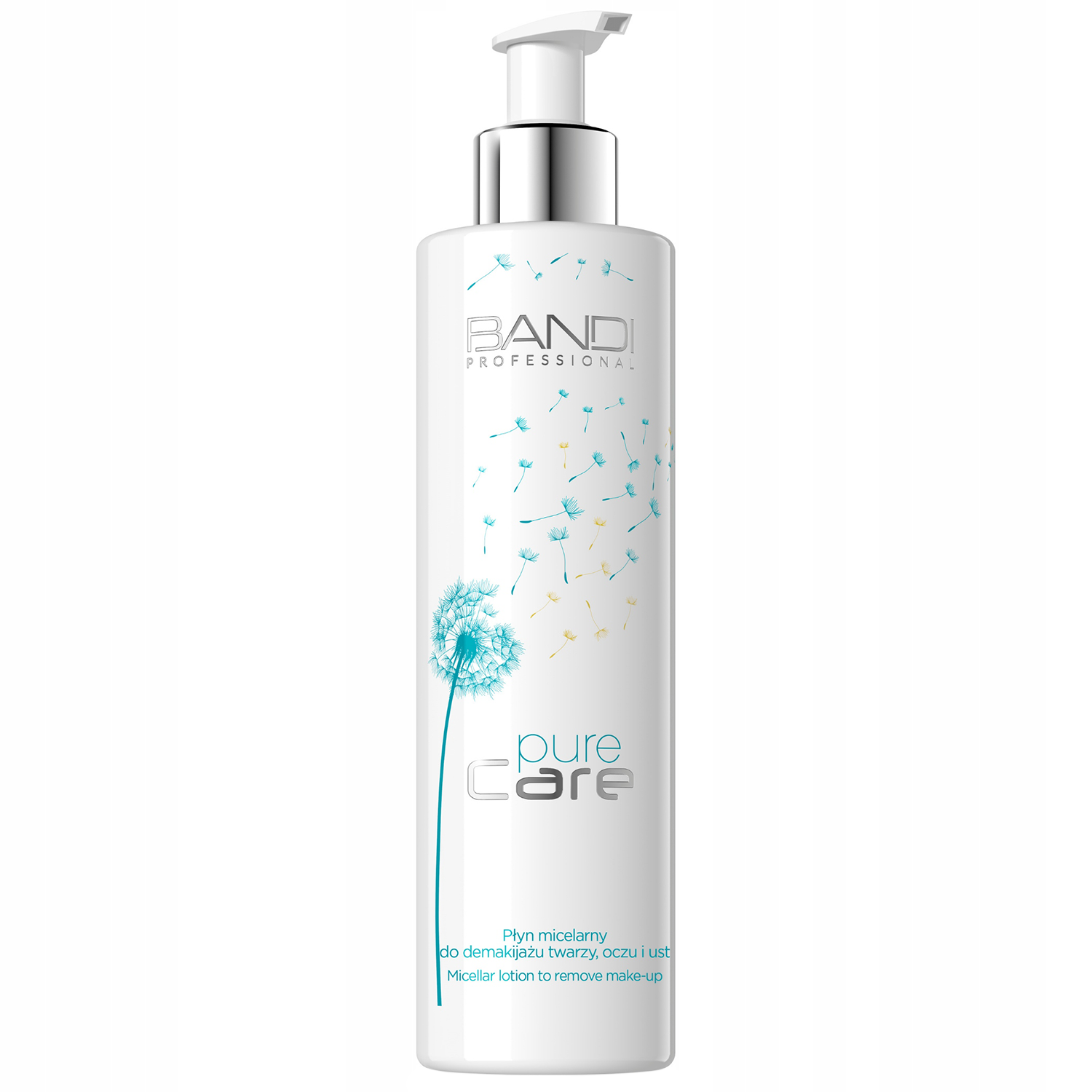 Nieznana Bandi Pure Care, płyn micelarny do demakijażu twarzy, oczu i ust, 230 ml