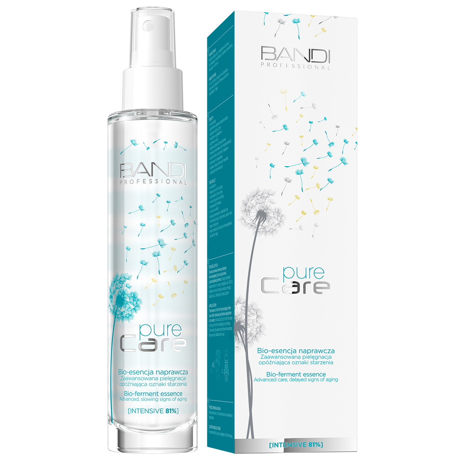 Nieznana Bandi Pure Care, bio-esencja naprawcza, krem do twarzy, 100 ml
