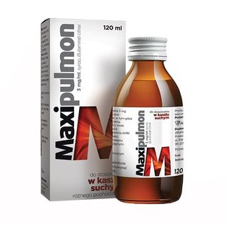 Maxipulmon 3 mg/ ml, syrop, 120 ml - miniaturka  zdjęcia produktu