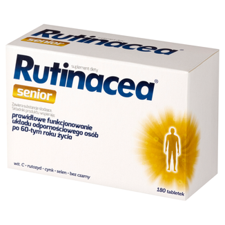 Rutinacea Senior, 180 tabletek USZKODZONE OPAKOWANIE - zdjęcie produktu