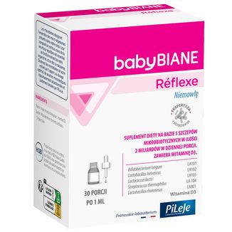 Babybiane Reflexe Niemowlę, krople, 30 ml - zdjęcie produktu
