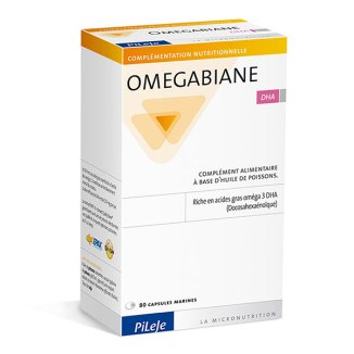 Omegabiane DHA, 80 kapsułek - zdjęcie produktu
