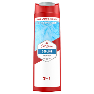 Old Spice, żel pod prysznic 3w1, do ciała, włosów i twarzy, Cooling, 400 ml - zdjęcie produktu