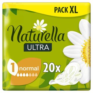 Naturella Ultra, podpaski ze skrzydełkami, rumianek, Normal, 20 sztuk - miniaturka  zdjęcia produktu