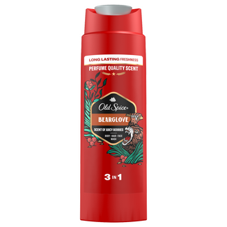 Old Spice, żel pod prysznic 3w1, do ciała, włosów i twarzy, BearGlove, 250 ml - zdjęcie produktu