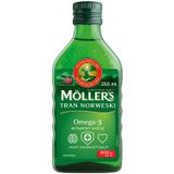 Moller's Tran Norweski, powyżej 3 lat, smak naturalny, 250 ml USZKODZONE OPAKOWANIE - miniaturka zdjęcia produktu