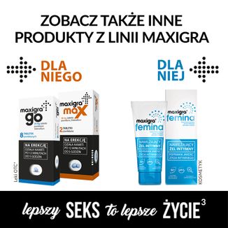 Maxigra Go 25 mg, 4 tabletki do rozgryzania i żucia - 2 Maxigra Go 25 mg, 4 tabletki do rozgryzania i żucia - 2 - zdjęcie produktu