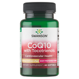 Swanson CoQ10 with Tocotrienols, koenzym Q10 100 mg i tokotrienole 10 mg, 60 kapsułek żelowych - miniaturka zdjęcia produktu
