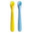 Spuni, łyżeczka do karmienia, niebieska i żółta, 2 sztuki - miniaturka  zdjęcia produktu