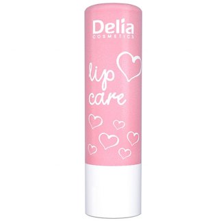 Delia Lip Care, pomadka ochronna do ust, różowa, 4,9 g - zdjęcie produktu