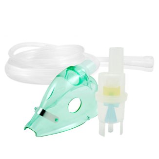 Zestaw akcesoriów do inhalatora Intec, z maską dla dorosłych - zdjęcie produktu