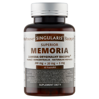 Singularis Superior Memoria, 60 kapsułek - zdjęcie produktu