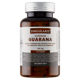 Singularis Superior, Guarana 500 mg, 120 kapsułek - zdjęcie produktu