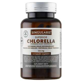 Singularis Superior Chlorella, 120 kapsułek - zdjęcie produktu