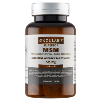 Singularis Superior, MSM 500 mg, 120 kapsułek - zdjęcie produktu
