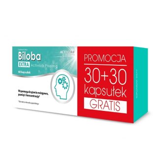 Activlab Pharma Biloba Extra, 30 + 30 kapsułek gratis - zdjęcie produktu