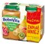 BoboVita Deser, brzoskwinie, jabłka, banany, kiwi, po 6 miesiącu, 2 x 190 g- miniaturka 2 zdjęcia produktu