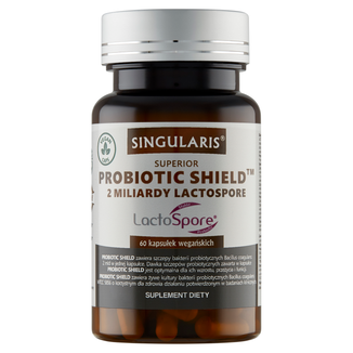 Singularis Superior Probiotic Shield, 60 kapsułek - zdjęcie produktu