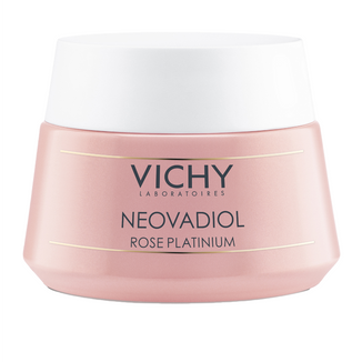 Vichy Neovadiol Rose Platinium, różany krem do twarzy wzmacniająco-rewitalizujący dla skóry dojrzałej, pozbawionej blasku, 50 ml - zdjęcie produktu