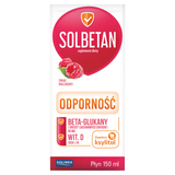 Solbetan Odporność, syrop, dla dzieci od 2 roku życia, smak malinowy, 150 ml - miniaturka zdjęcia produktu