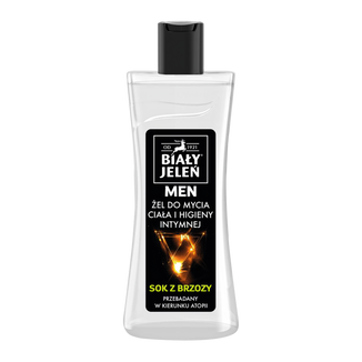 Biały Jeleń For Men, żel do mycia ciała i higieny intymnej, hipoalergiczny, 265 ml - zdjęcie produktu