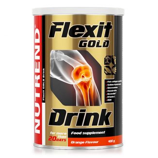 Nutrend Flexit Gold Drink, smak pomarańczowy, 400 g - zdjęcie produktu